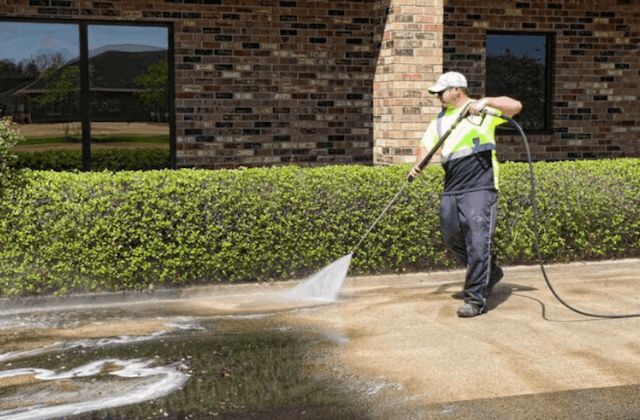 commercial concrete cleaning in oceanside